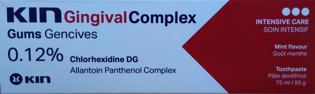 Kin Gingival Complex Dentifrice